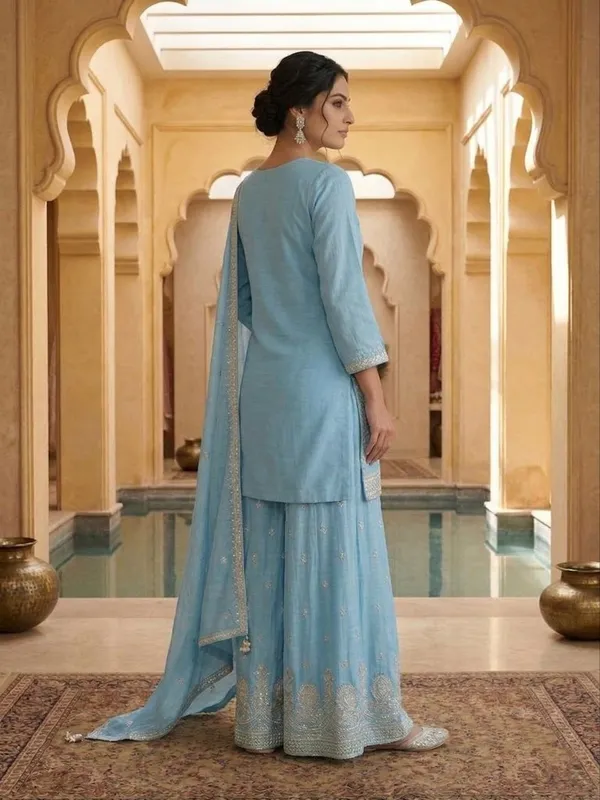 Designer_Viscose_Chinnon_Suit_Set_Festive_Wear