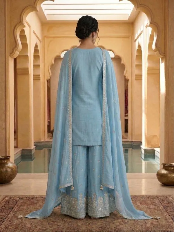 Designer_Viscose_Chinnon_Suit_Set_Festive_Wear