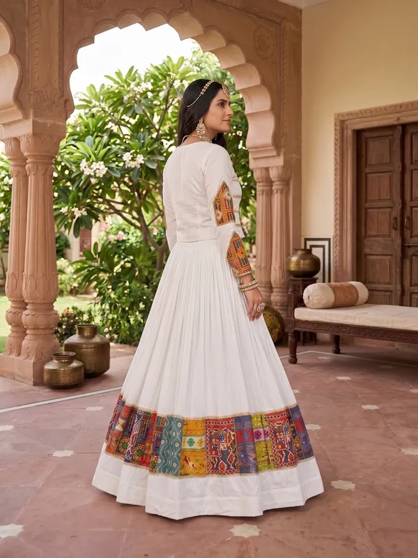 White_Open-Front_Jacket_Chaniya_Choli