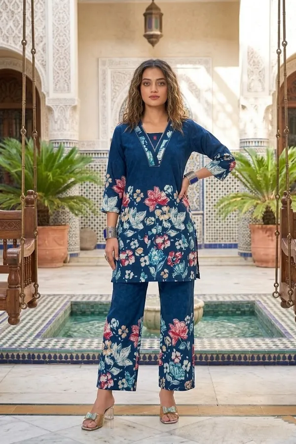 Blue_Floral_Printed_Co-Ord_Set_for_Women