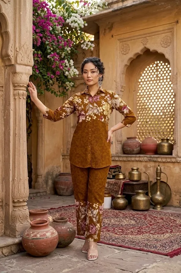 Mustard_Designer_Festive_Cotton_Co-Ord_Set_for_Women