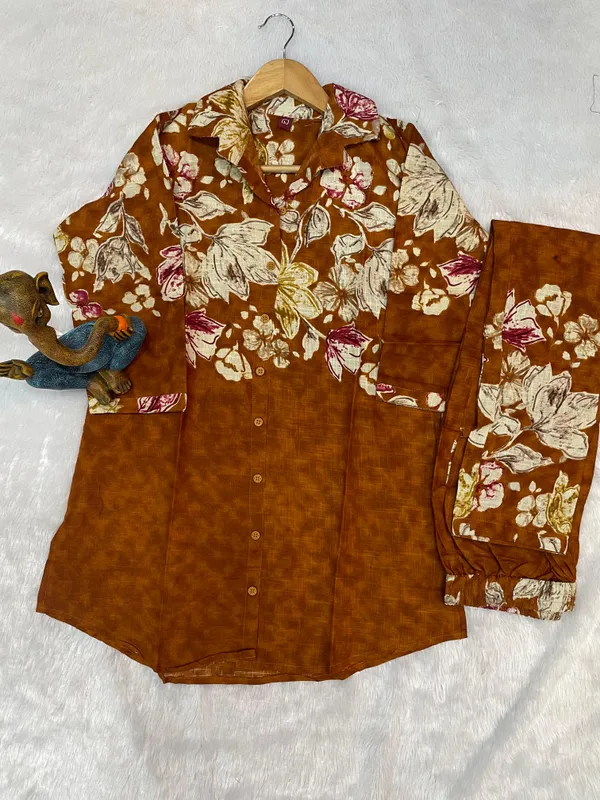 Mustard_Designer_Festive_Cotton_Co-Ord_Set_for_Women