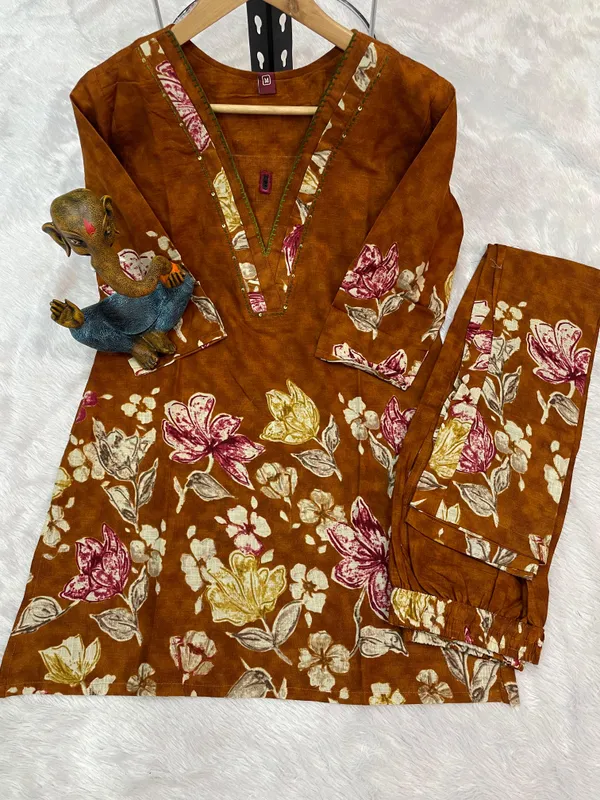 Women's_Mustard_Floral_Printed_Co-ord_Set
