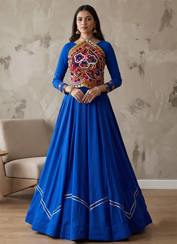 Navratri__Special_Royal_Blue_Multicolour_Work_Flared_Lehenga_Choli_