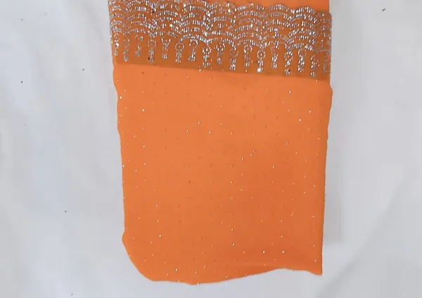 Orange_Embellished_Dupatta_With_Sequin_And_Stone_Work_(Soft_Fabric)