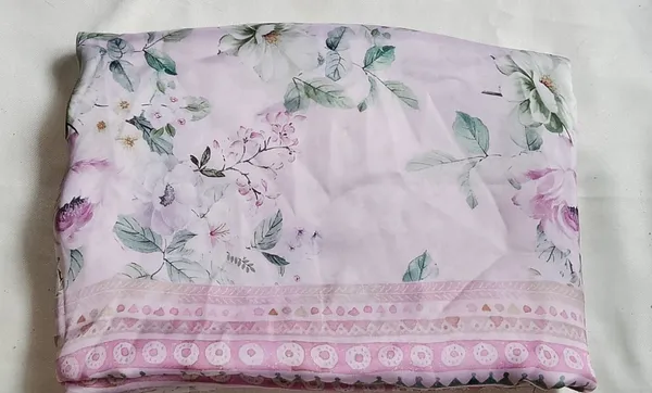 Blue_Floral_Print_Silk_Saree.