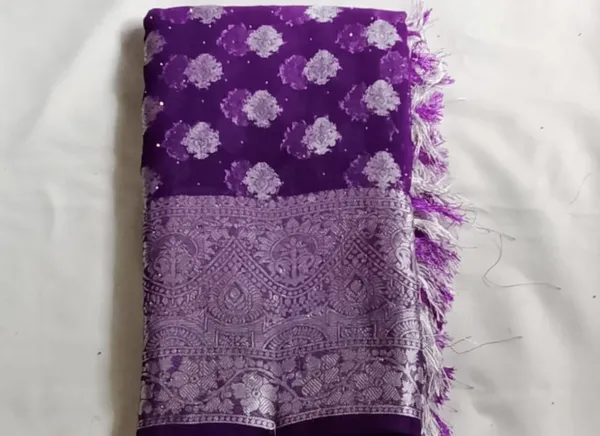 Purple_Floral_Print_Pushpa_Saree
