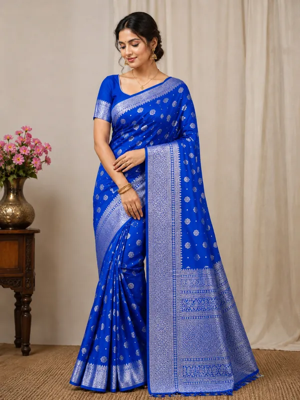 Purple_Floral_Print_Pushpa_Saree