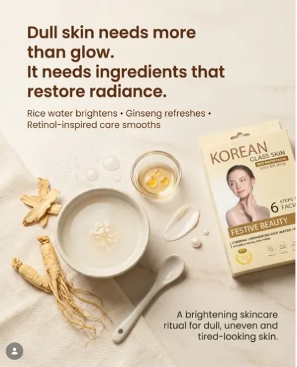 Festive_Beauty_Korean_Glass_Skin_Rice_Water_Retinol_6-Step_Facial_Kit