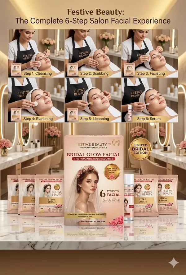 Festive_Beauty_Rose_Silk_Protein_Bridal_Glow_6-Step_Facial_Kit
