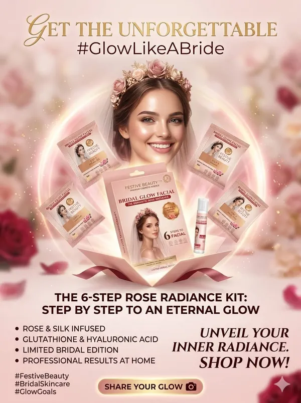Festive_Beauty_Rose_Silk_Protein_Bridal_Glow_6-Step_Facial_Kit