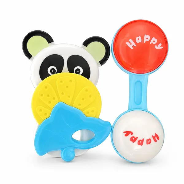 Multicolor_Baby-Safe_Plastic_Baby_Rattle_And_Teether_Set_For_Kids