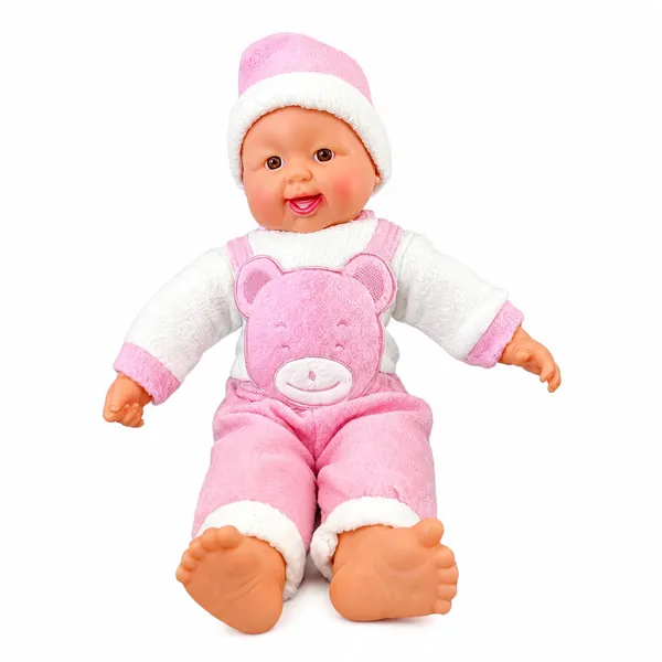 Pink_And_White_Plush_And_Vinyl_Soft_Body_Baby_Doll_For_Kids