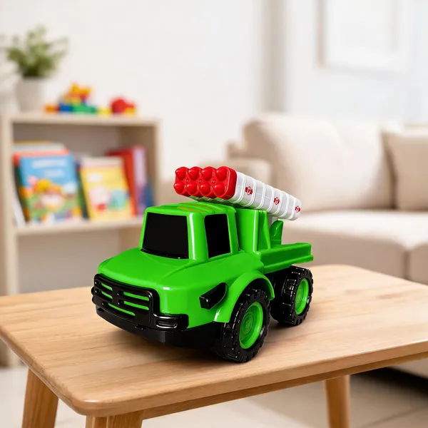 Green_Virgin_Plastic_Friction_Powered_Missile_Launcher_Truck_Toy_For_Kids