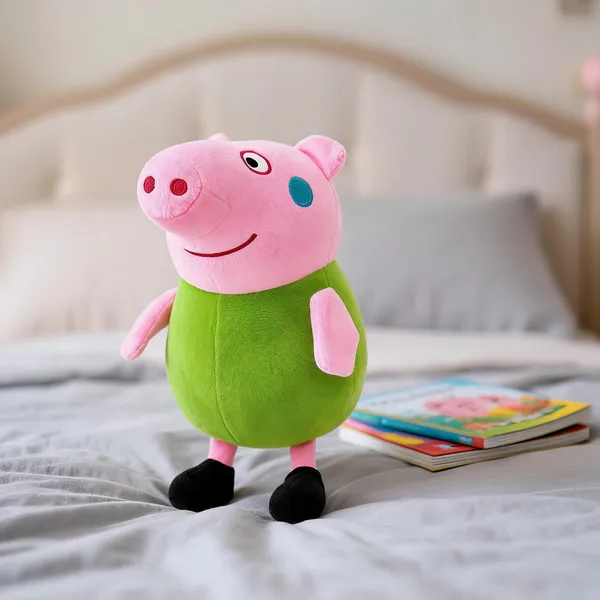 Pink_And_Green_Plush_Fabric_Soft_Toy_For_Kids