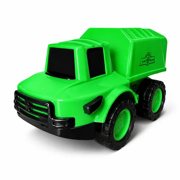 Green_And_Black_Virgin_Plastic_Friction_Powered_Dump_Truck_Toy_For_Kids