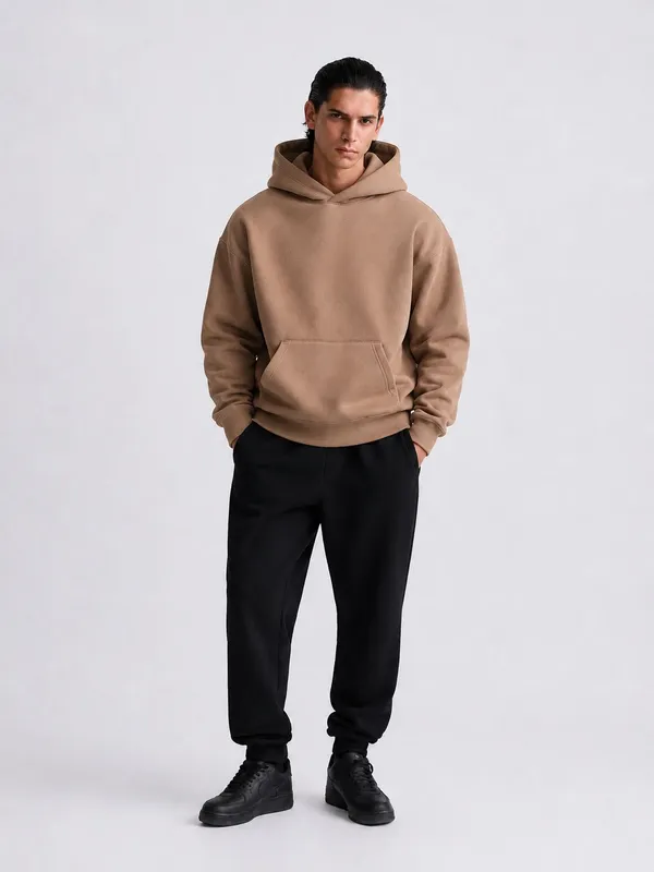 Mens_Hoodie_Light_Brown_