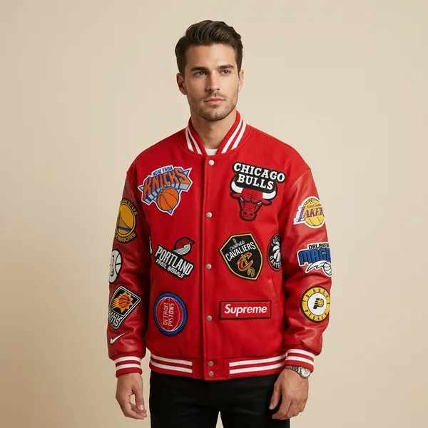 Red_Nba_Teams_Patch_Varsity_Jacket_For_Men