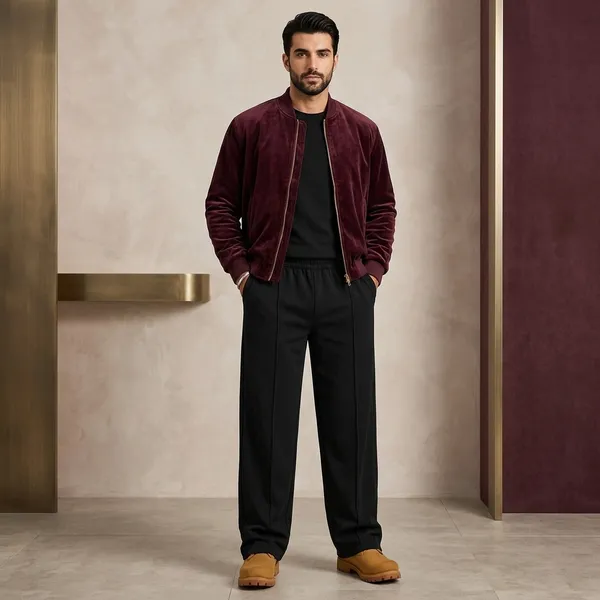 Black_Pleated_Wide_Leg_Trousers_For_Men