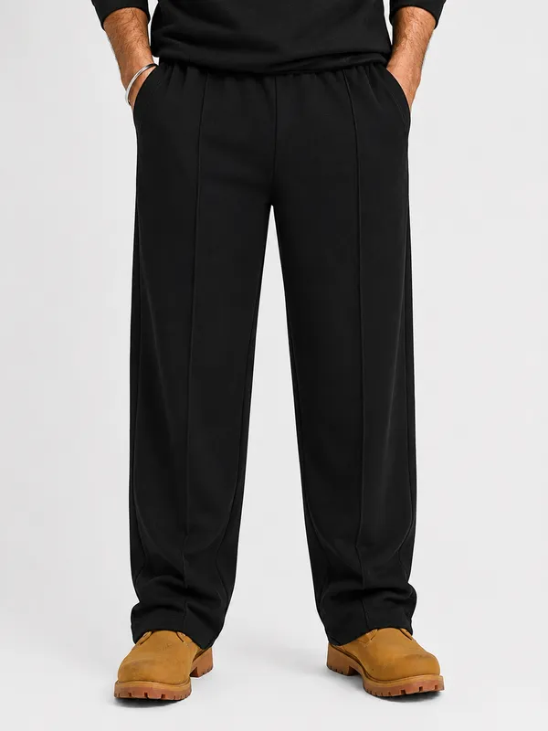 Black_Pleated_Wide_Leg_Trousers_For_Men