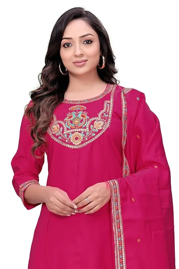 Pink_Georgette_Embroidered_Straight_Kurta_Palazzo_Set_With_Dupatta_For_Women
