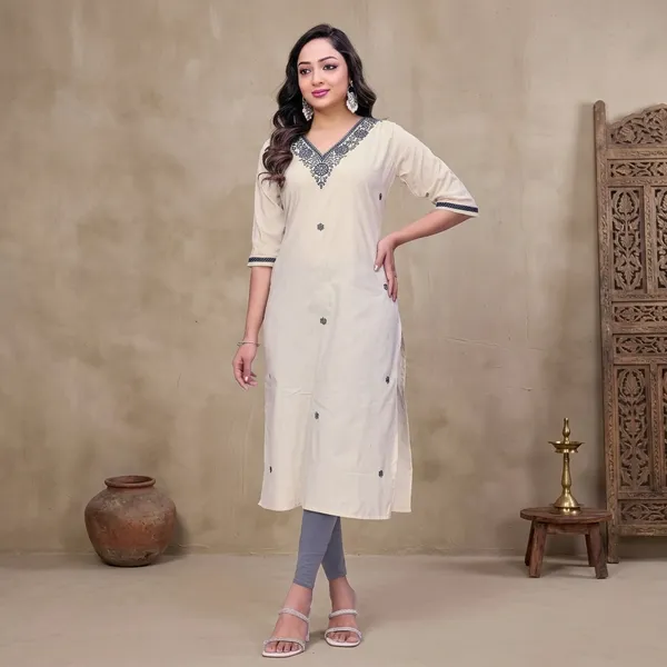 Beige_Georgette_Embroidered_Straight_Kurta_For_Women