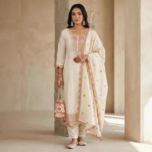 Off_White_Georgette_Embroidered_Straight_Kurta_Palazzo_Set_With_Dupatta_For_Women