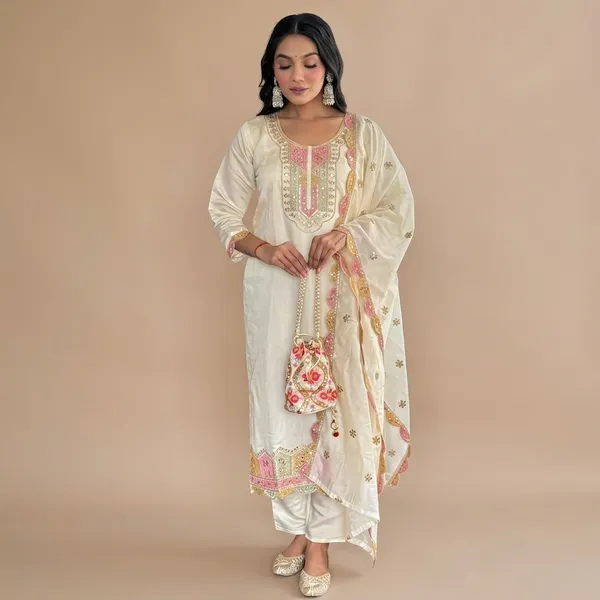 Off_White_Georgette_Embroidered_Straight_Kurta_Palazzo_Set_With_Dupatta_For_Women