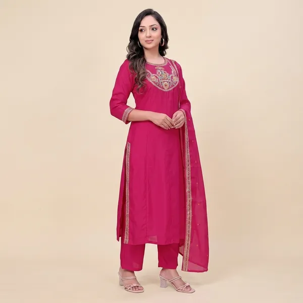 Pink_Georgette_Embroidered_Straight_Kurta_Palazzo_Set_With_Dupatta_For_Women