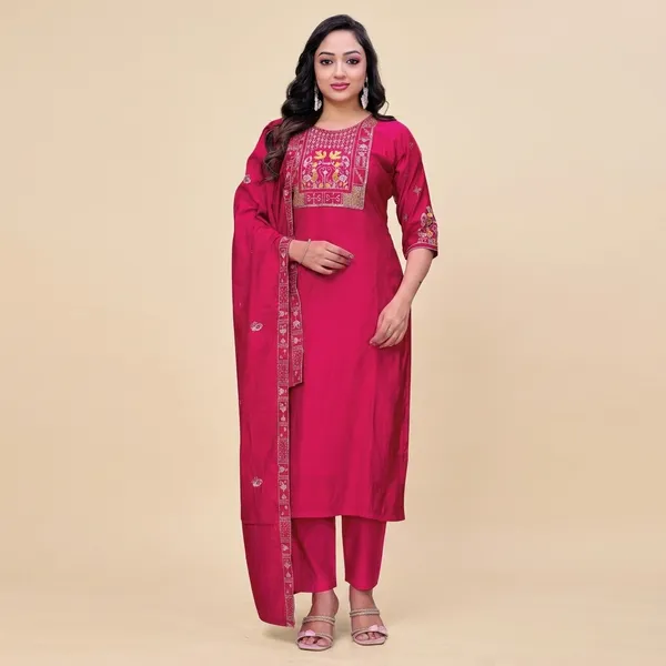 Pink_Georgette_Embroidered_Straight_Kurta_Palazzo_Set_With_Dupatta_For_Women