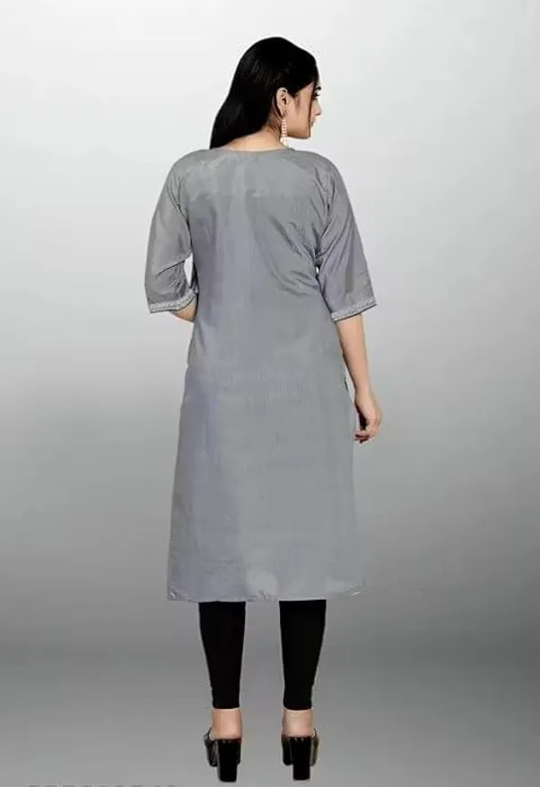 Grey_Georgette_Embroidered_Straight_Kurta_For_Women