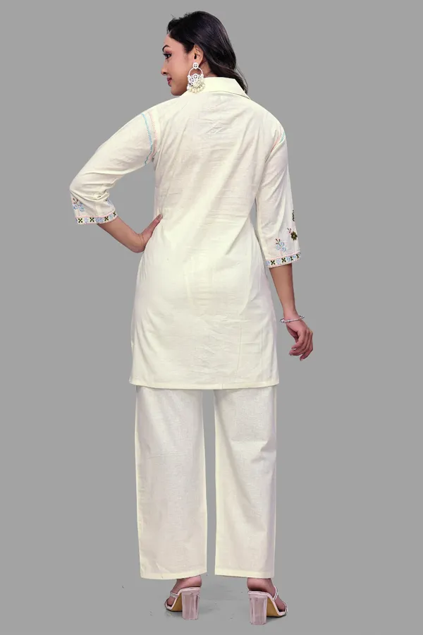 Beige_Georgette_Embroidered_Straight_Kurta_For_Women