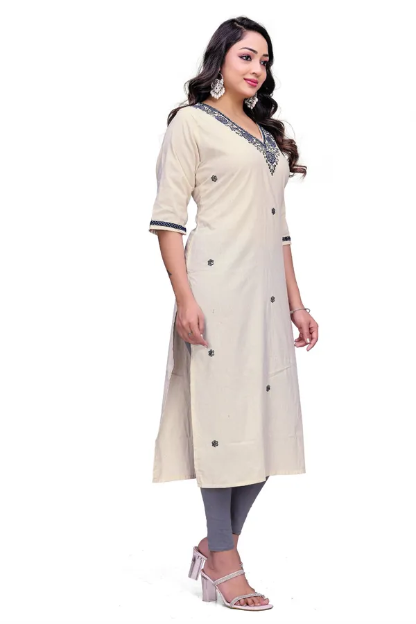 Beige_Georgette_Embroidered_Straight_Kurta_For_Women