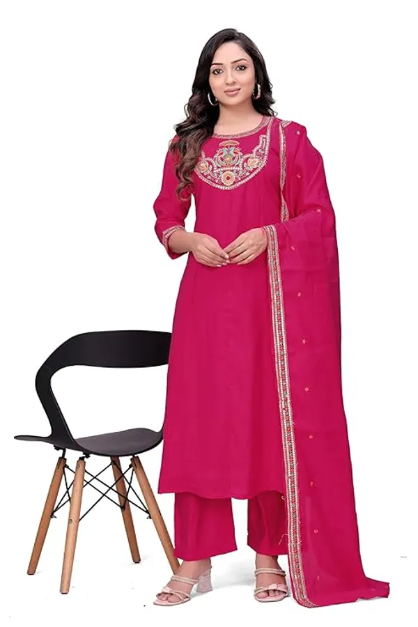 Pink_Georgette_Embroidered_Straight_Kurta_Palazzo_Set_With_Dupatta_For_Women
