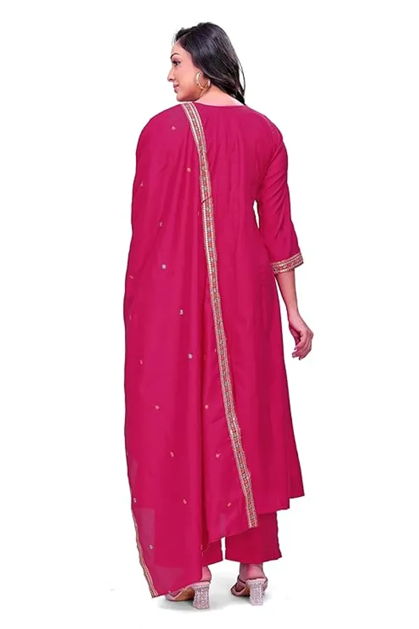 Pink_Georgette_Embroidered_Straight_Kurta_Palazzo_Set_With_Dupatta_For_Women