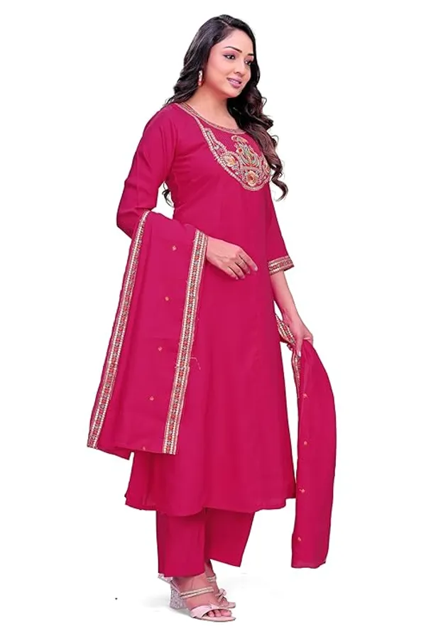 Pink_Georgette_Embroidered_Straight_Kurta_Palazzo_Set_With_Dupatta_For_Women