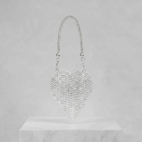 Veloure_Amora_Rhinestone_Fringe_Heart_Clutch_|_Luxury_Evening_Bag