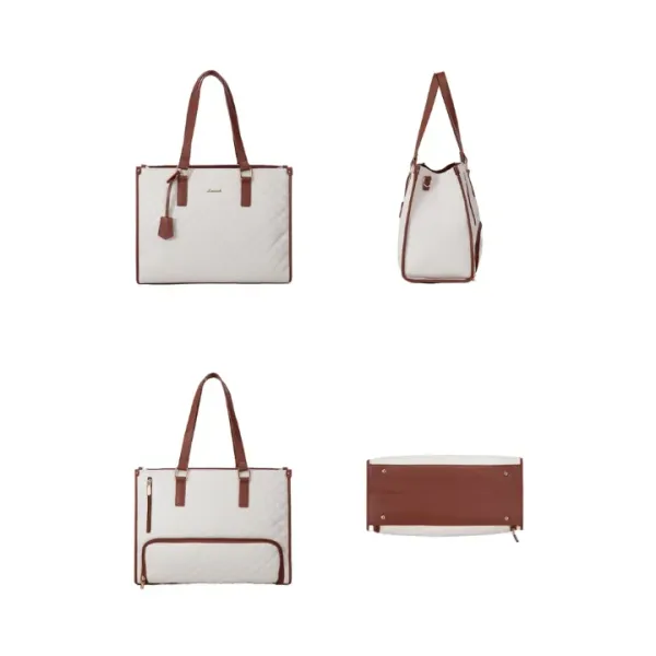 Veloure_White_Pu_Quilted_Insulated_Tote_Bag_For_Women