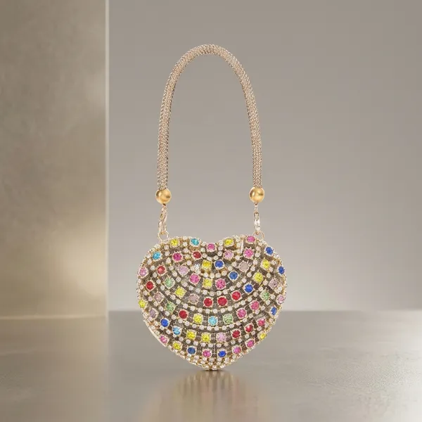 Veloure_Dilnoor_Crystal_Embellished_Heart_Clutch_|_Luxury_Wedding_Evenin