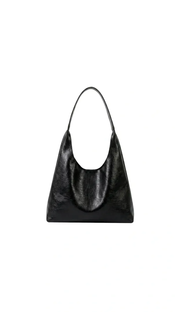 Veloure_Everyday_Tote_Bag_In_Black_Minimal_Luxury_Shoulder_Bag_For_Women