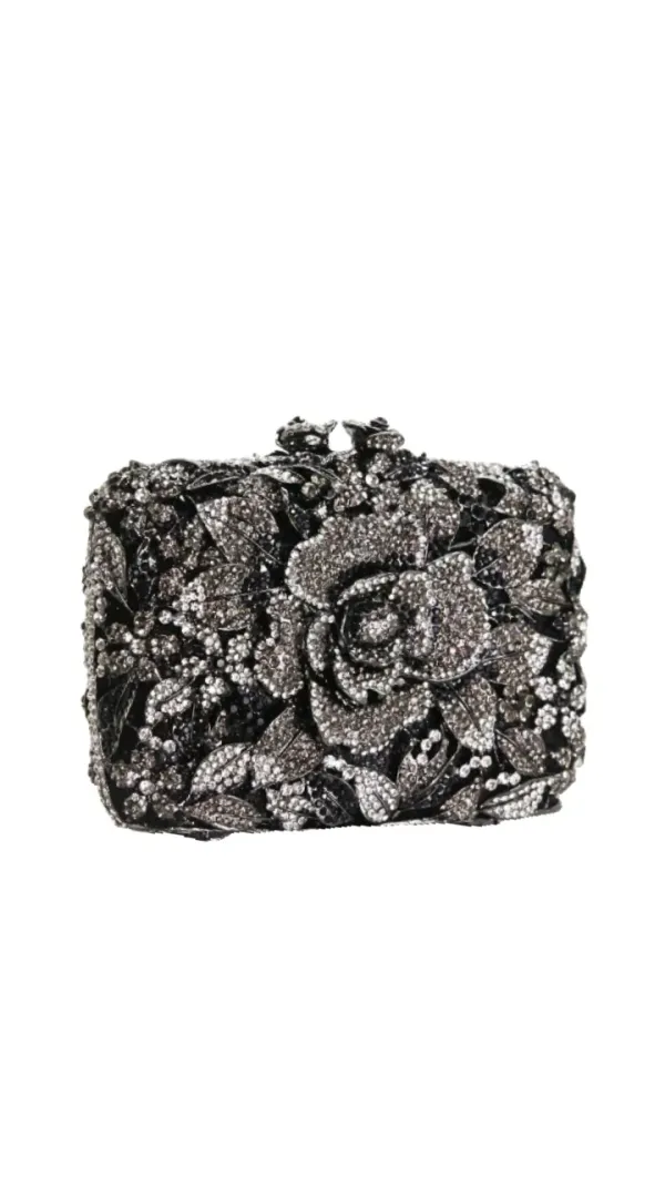 Veloure_Fiorina_Crystal_Rose_Black_Cutch_-_Luxury_Bridal_Evening