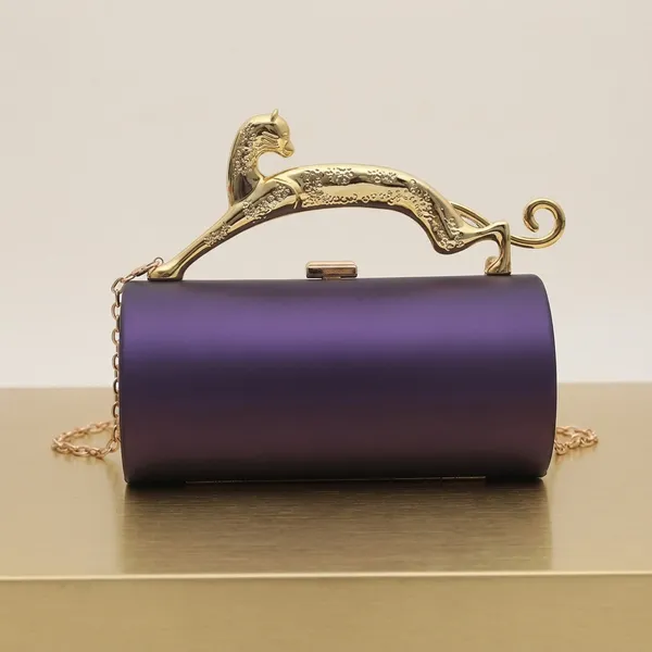 Veloure_Purple_Glass_Crystal_Geometric_Cage_Evening_Clutch_For_Women