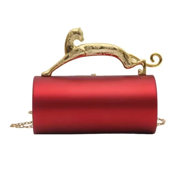 Veloure_Red_Glass_Crystal_Geometric_Cage_Evening_Clutch_For_Women