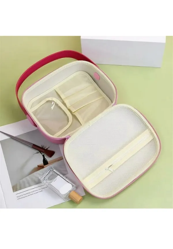 Veloure_Pink_Eva_Hardshell_Travel_Skincare_Organizer_Bag_For_Women
