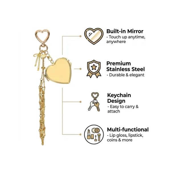 Veloure_Golden_Alloy_Heart_Mirror_Lipstick_Holder_Charm_For_Women