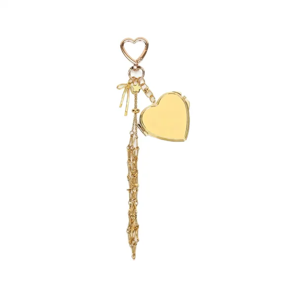 Veloure_Golden_Alloy_Heart_Mirror_Lipstick_Holder_Charm_For_Women