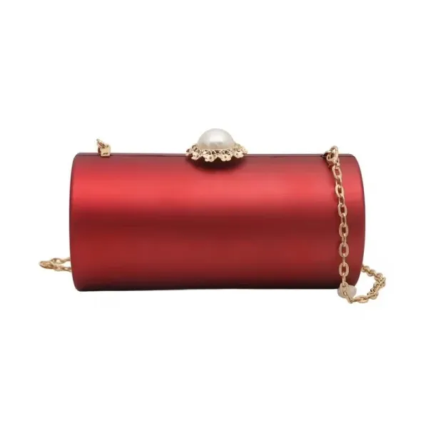 Veloure_Red_Glass_Crystal_Geometric_Hardcase_Evening_Clutch_For_Women