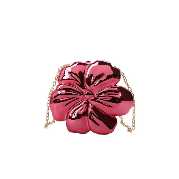 Veloure_Hibiscus_Chrome_Clutch_-_Luxury_Metallic_Flower_Evening_Bag