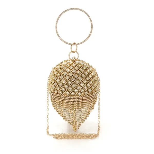 Veloure_Jharokha_Crystal_Waterfall_Sphere_Clutch_|_Luxury_Potli_Bag