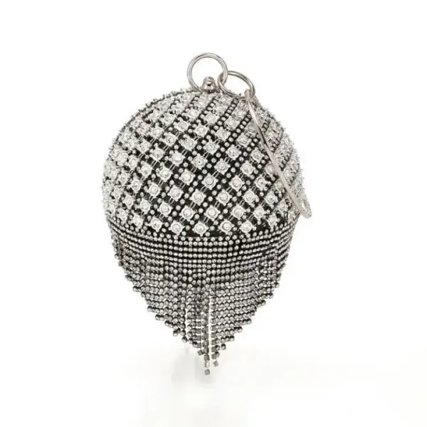 Veloure_Jharokha_Crystal_Waterfall_Sphere_Clutch_|_Luxury_Potli_Bag